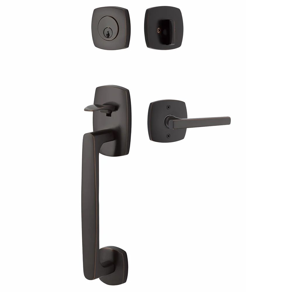 Emtek Urban Modern Tub Sectional with Freestone Lever