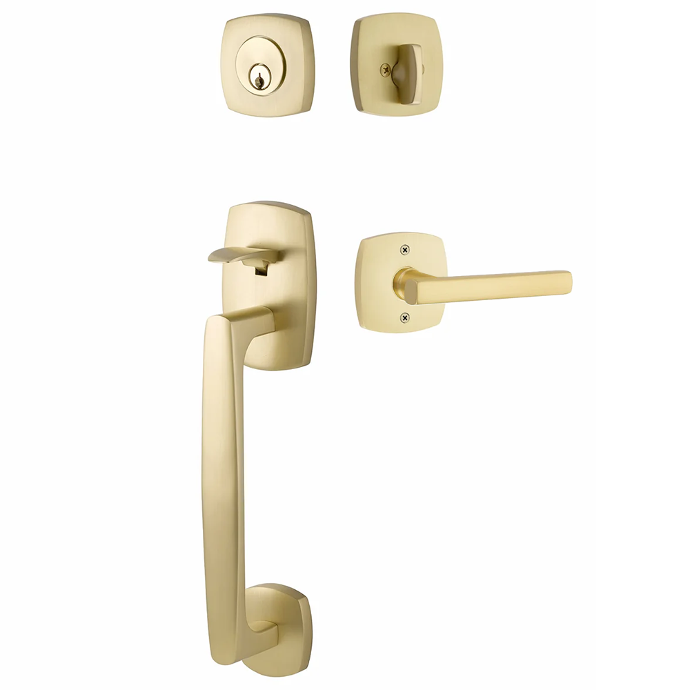 Emtek Urban Modern Tub Sectional with Freestone Lever