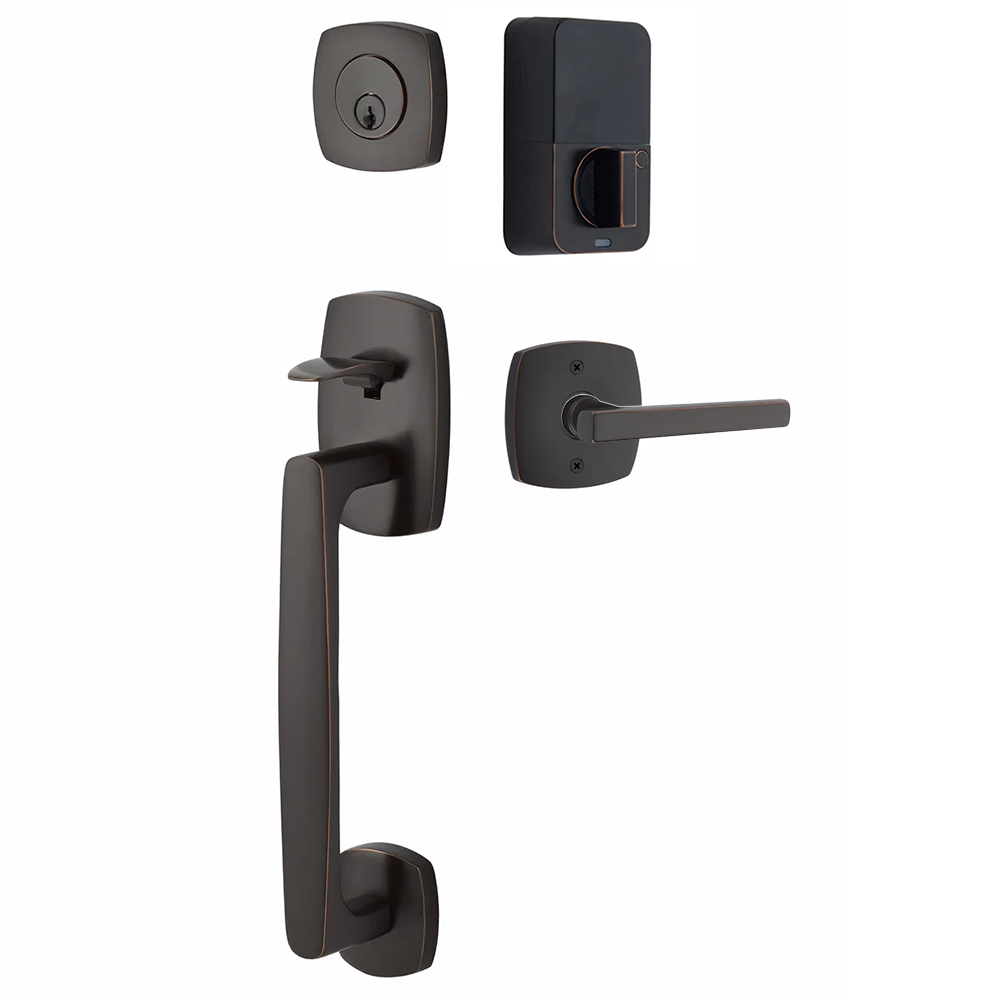 Emtek Urban Modern Tub Sectional with Freestone Lever