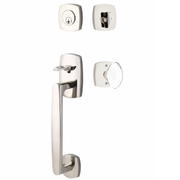 Emtek Urban Modern Tub Sectional with Hampton Glass Knob