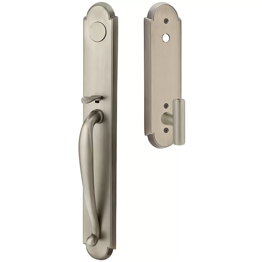 Emtek Wilmington Tubular Entryset Full Length with Ace Knob