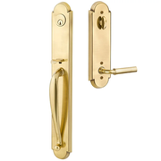 Emtek Wilmington Tubular Entryset Full Length with Manning Lever