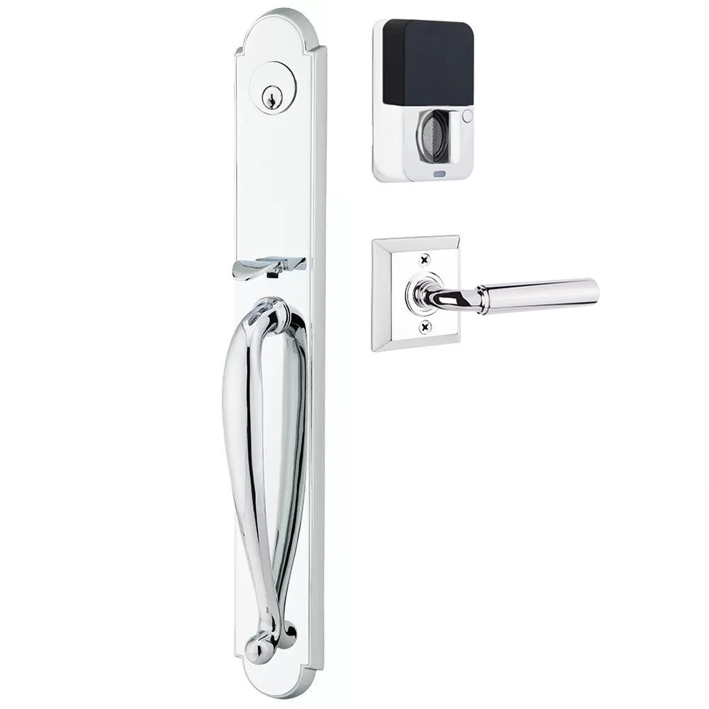 Emtek Wilmington Tubular Entryset Full Length with Manning Lever