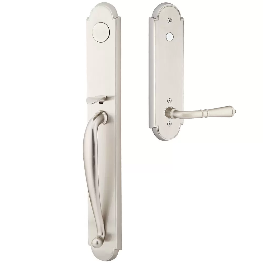 Emtek Wilmington Tubular Entryset Full Length with Turino Lever