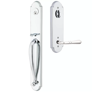 Emtek Wilmington Tubular Entryset Full Length with Turino Lever