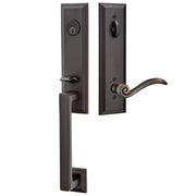 Emtek Wilshire Tubular Entryset Monolithic with Elan Lever