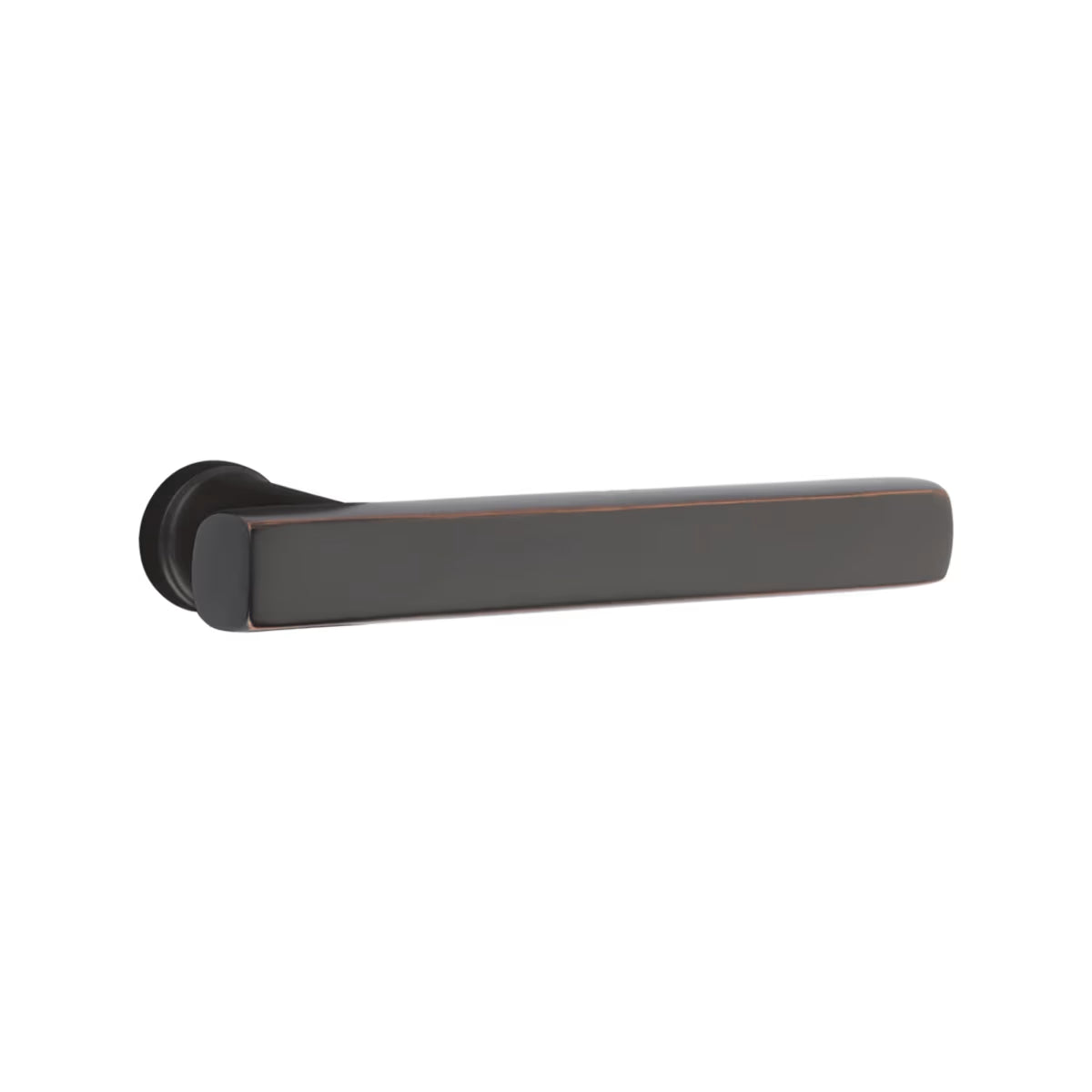 Emtek Single Cylinder Manning Monolithic Tubular Entry Set With Freestone Lever