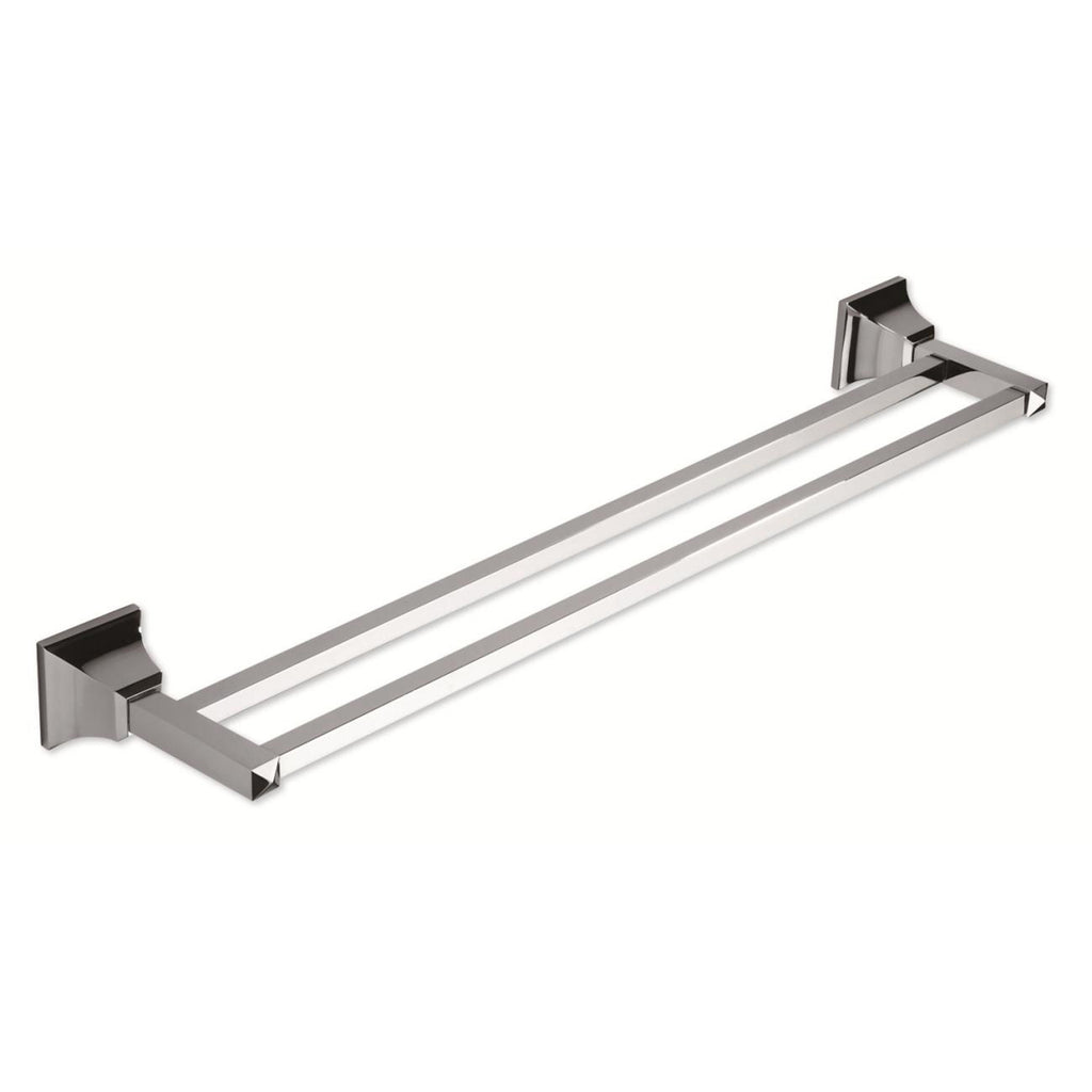 Gratitude Double Bath Towel Bar by Atlas Polished Chrome