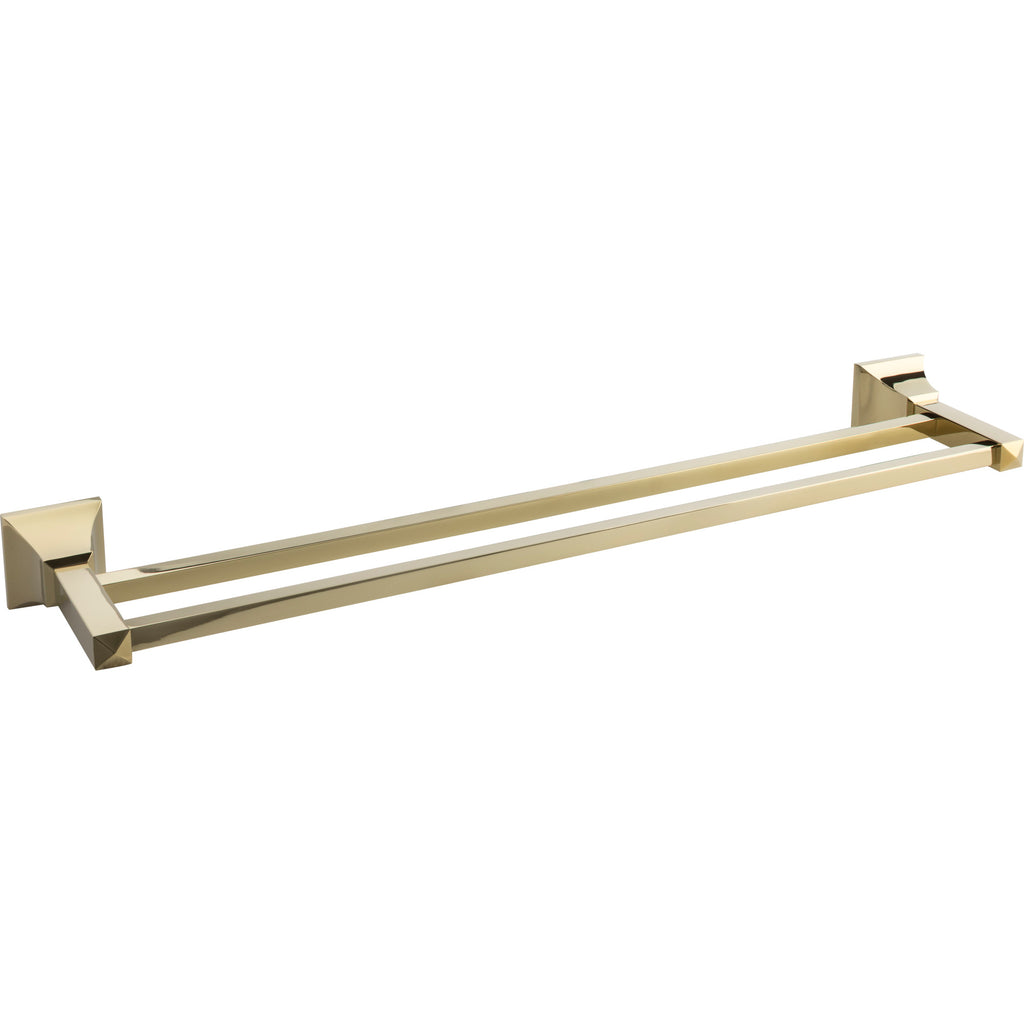 Gratitude Double Bath Towel Bar by Atlas French Gold