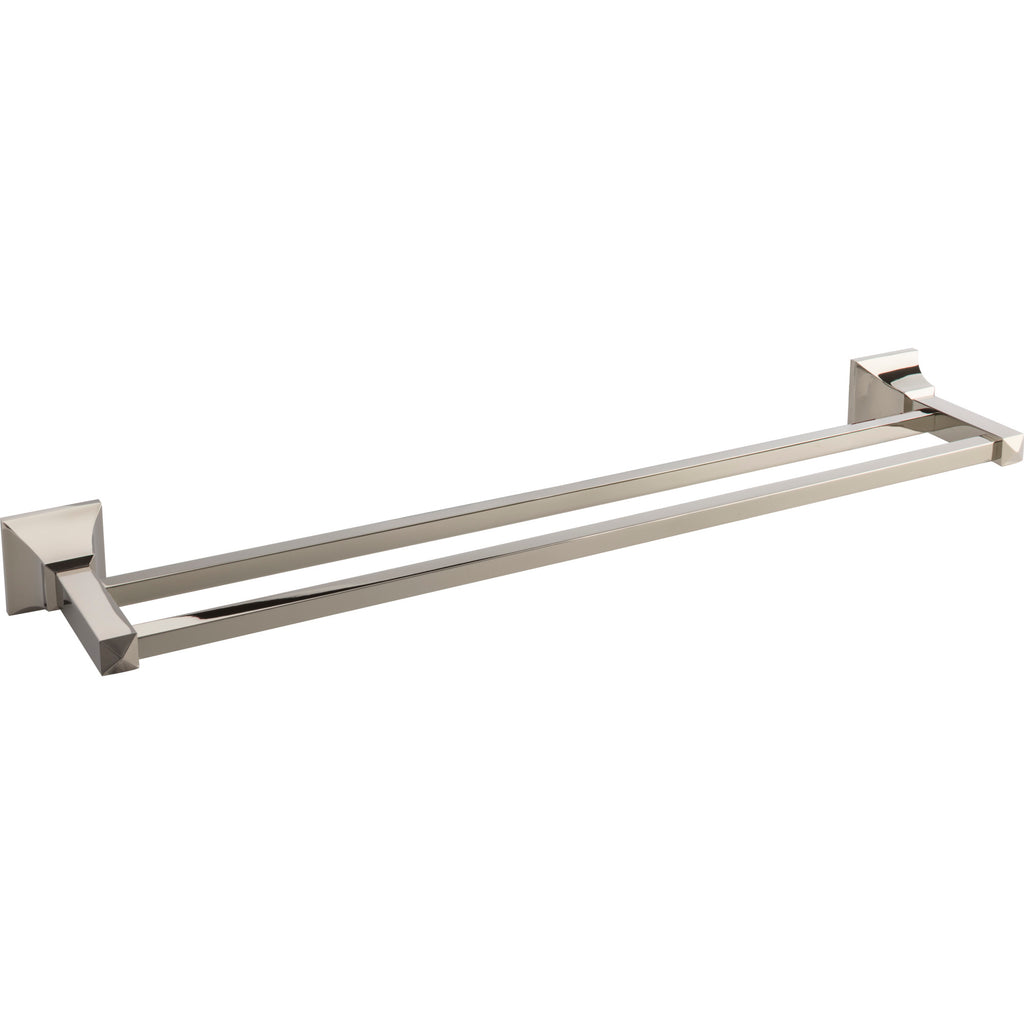 Gratitude Double Bath Towel Bar by Atlas Polished Nickel