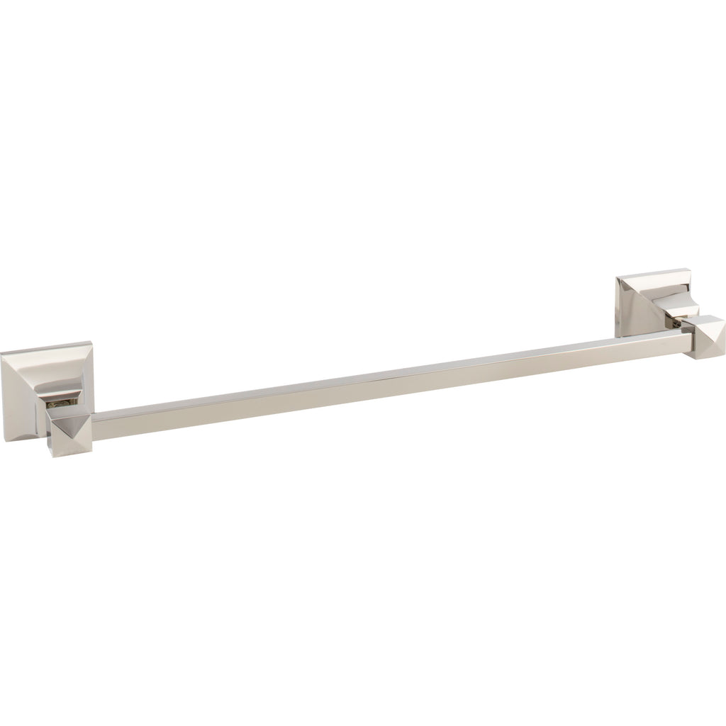 Gratitude Bath Towel Bar by Atlas 15-3/8" / Polished Nickel