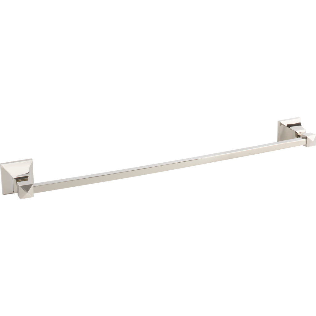 Gratitude Bath Towel Bar by Atlas 21-1/2" / Polished Nickel