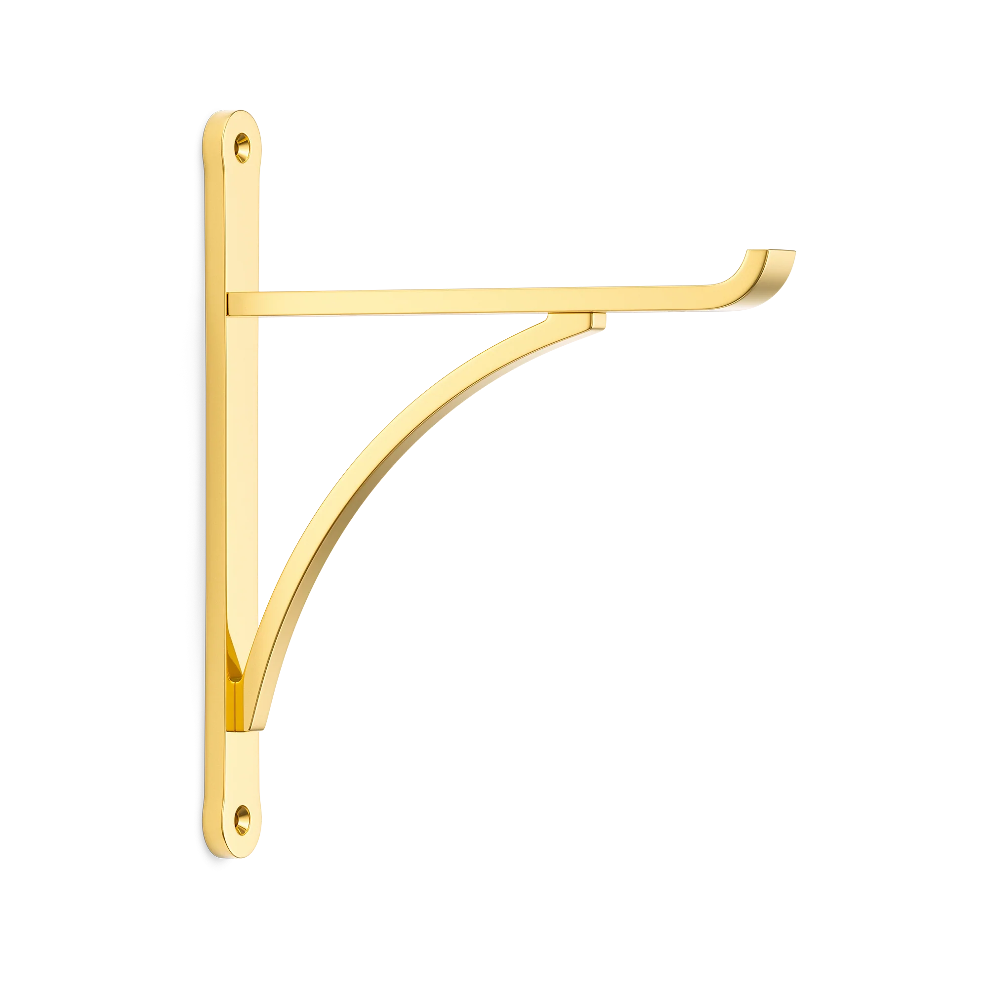 Armac Martin Harborne Brass Shelf Bracket