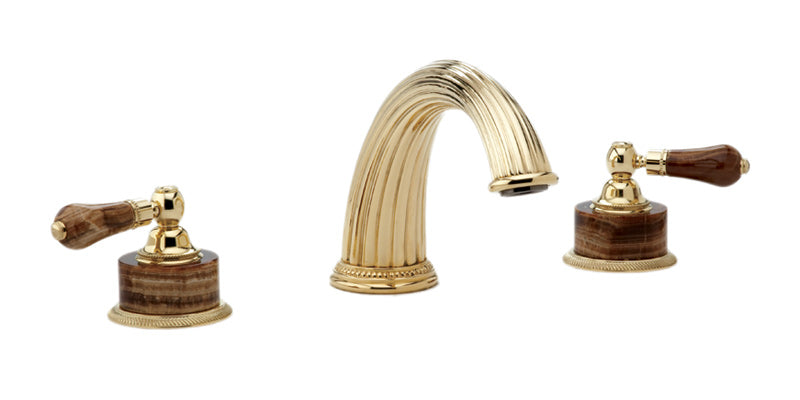 7-1/8" - Satin Brass - REGENT Deck Tub Set K1270P by Phylrich - New York Hardware