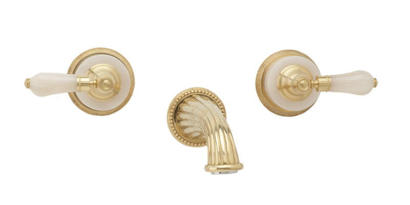 1-1/8" - Polished Nickel - REGENT Wall Tub Set K1270 by Phylrich - New York Hardware