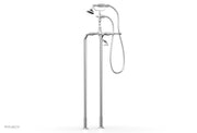 36" - Polished Chrome - Pair Deck Riser Tubes K2390XFR36 (Tub Filler & Hand Shower NOT Included) by Phylrich - New York Hardware