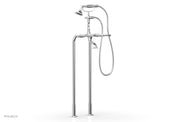 30" - Polished Chrome - Pair Deck Riser Tubes K2390XFR30 (Tub Filler & Hand Shower NOT Included) by Phylrich - New York Hardware