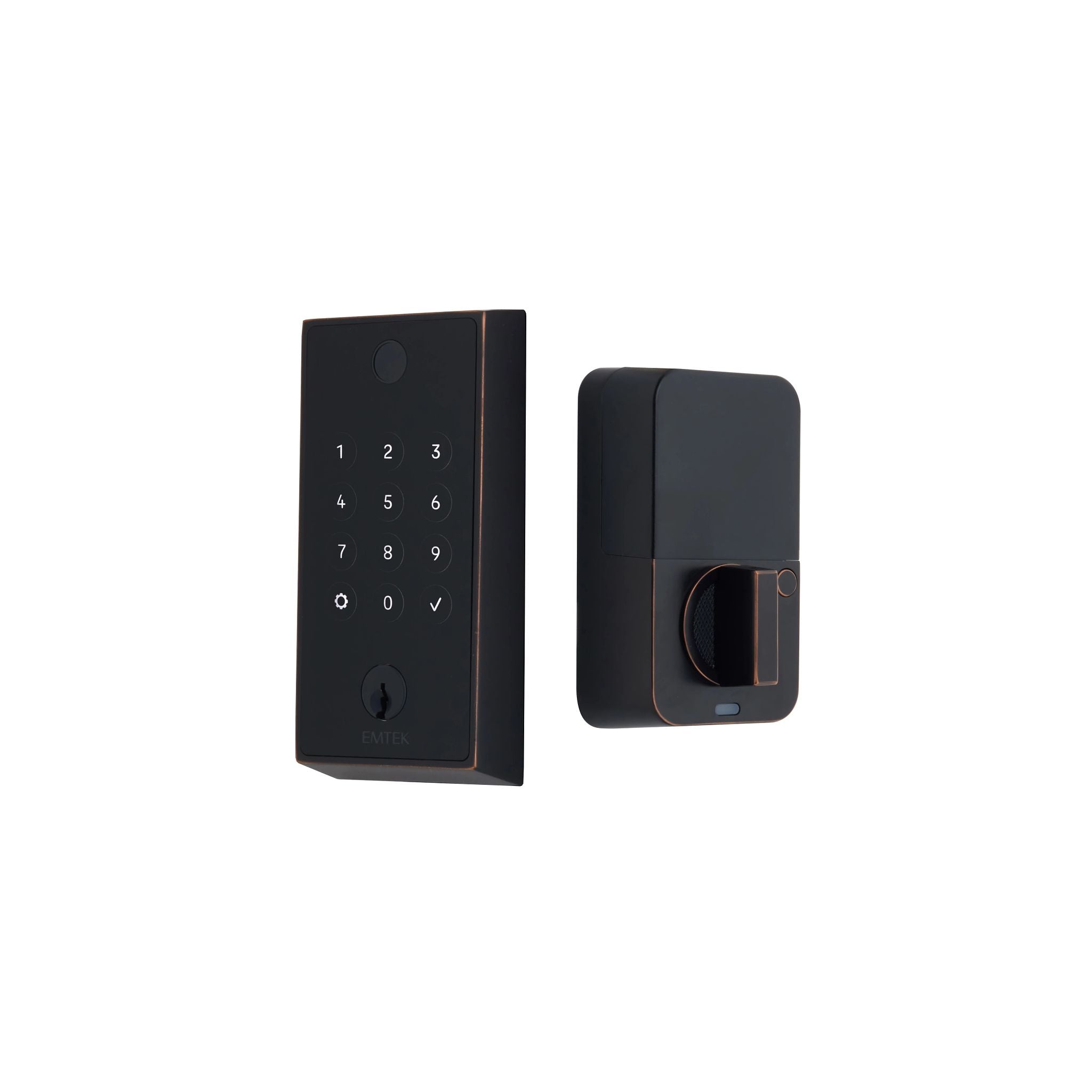 Emtek EMPowered™ 2 Touch Keyed Bluetooth Deadbolt
