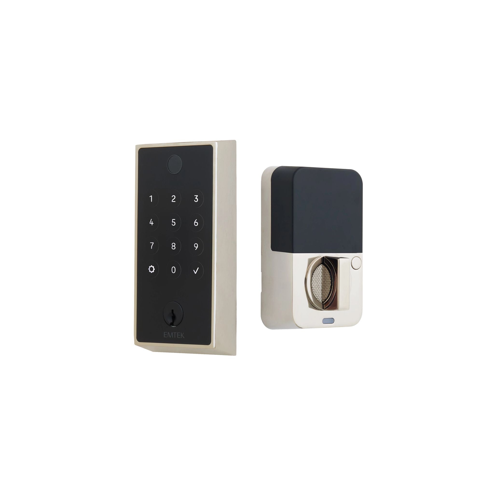 Emtek EMPowered™ 2 Touch Keyed Bluetooth Deadbolt