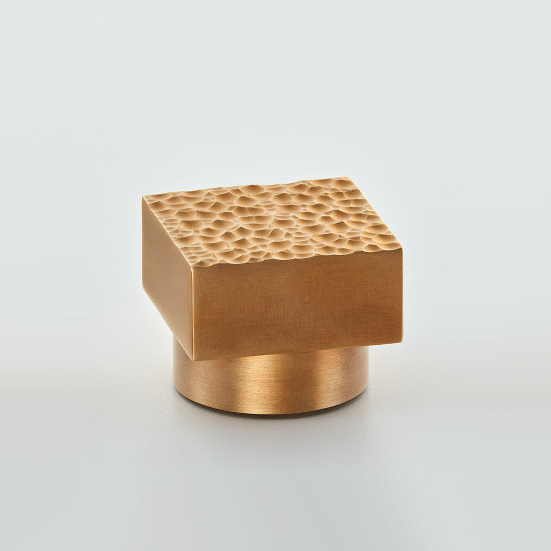 Croft Lunar Cabinet Knob 32mm / Smoked Brass
