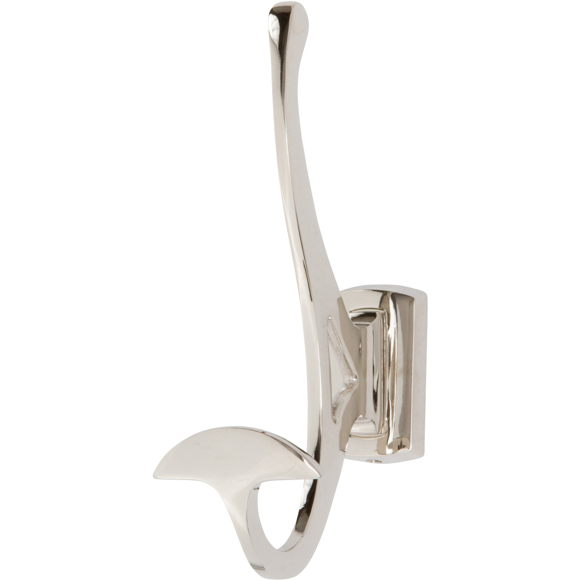 Legacy Bath Double Hook by Atlas Polished Nickel