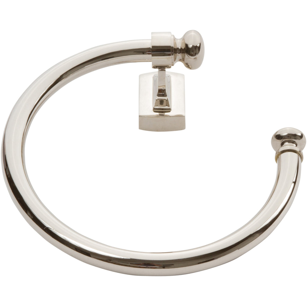 Legacy Bath Towel Ring by Atlas Polished Nickel