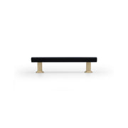 Matte Black, Satin Brass - 96mm - Mod Pull by Hapny - New York Hardware