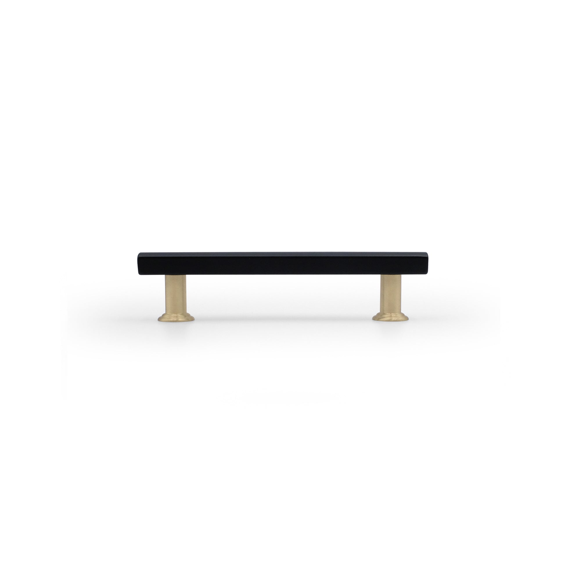 Matte Black, Satin Brass - 96mm - Mod Pull by Hapny - New York Hardware