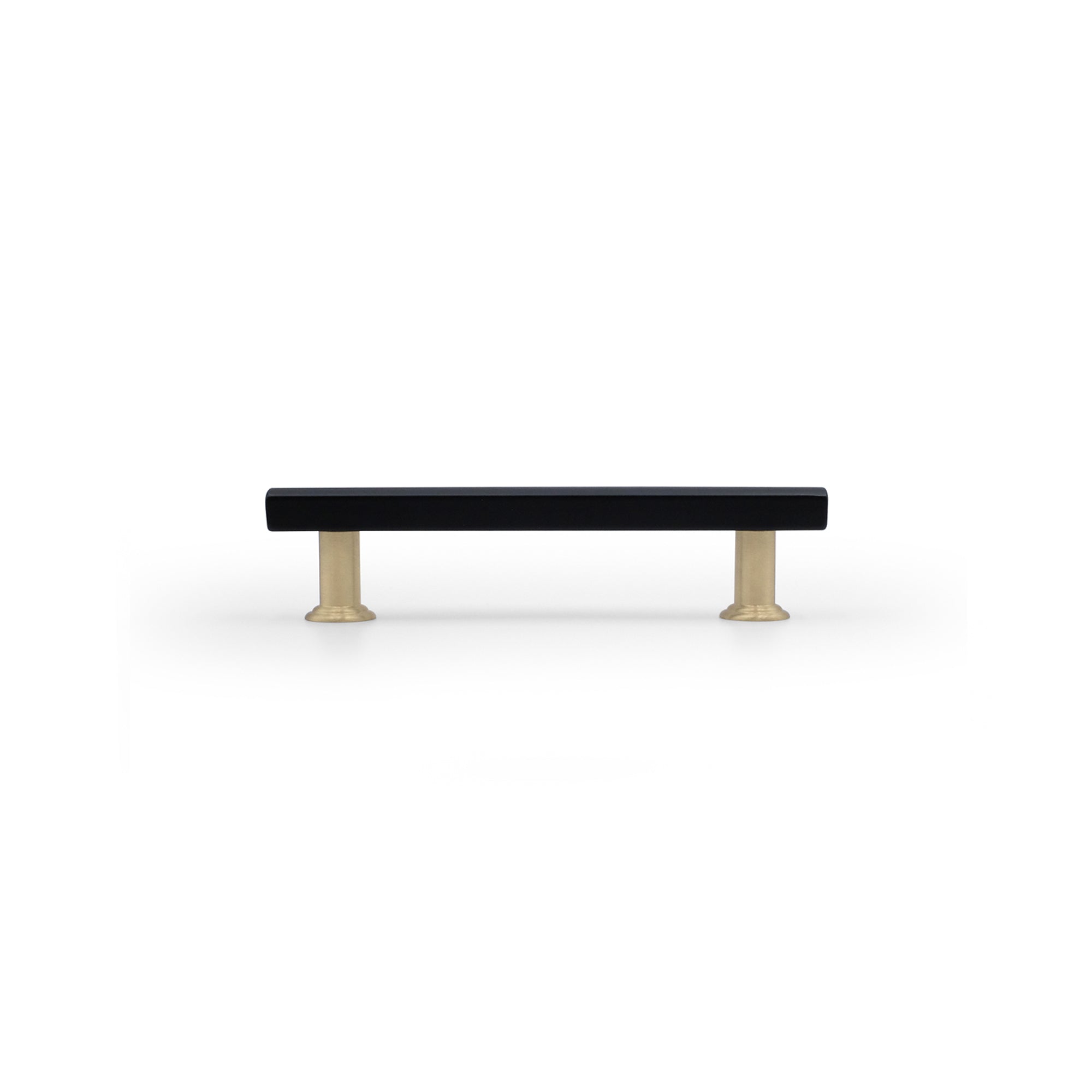 Matte Black, Satin Brass - 96mm - Mod Pull by Hapny - New York Hardware
