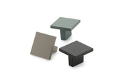 Manzoni Square Silk Touch Cabinet Knob