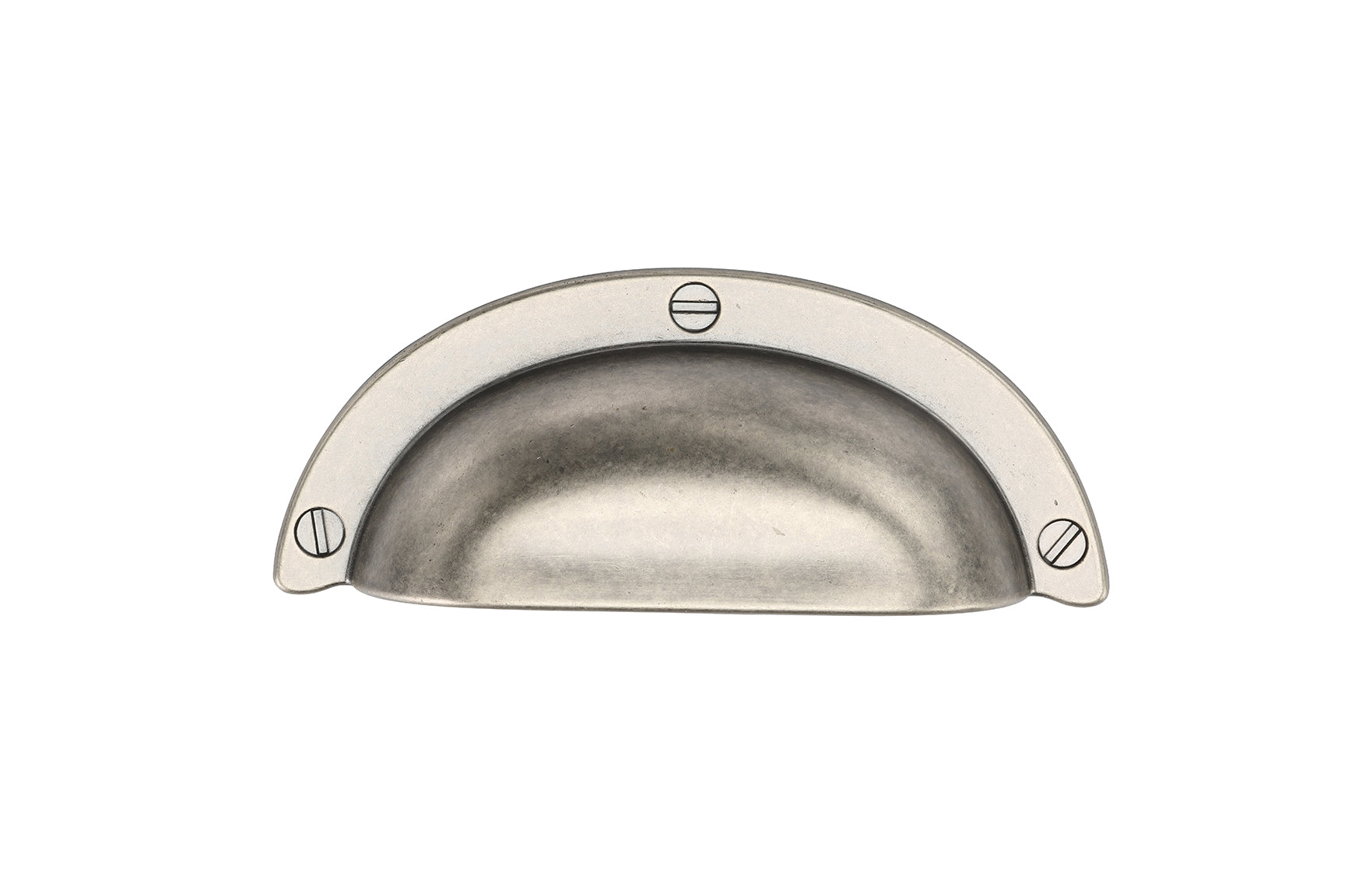 Manzoni Classic Cup Bin Pull with Faux Screws