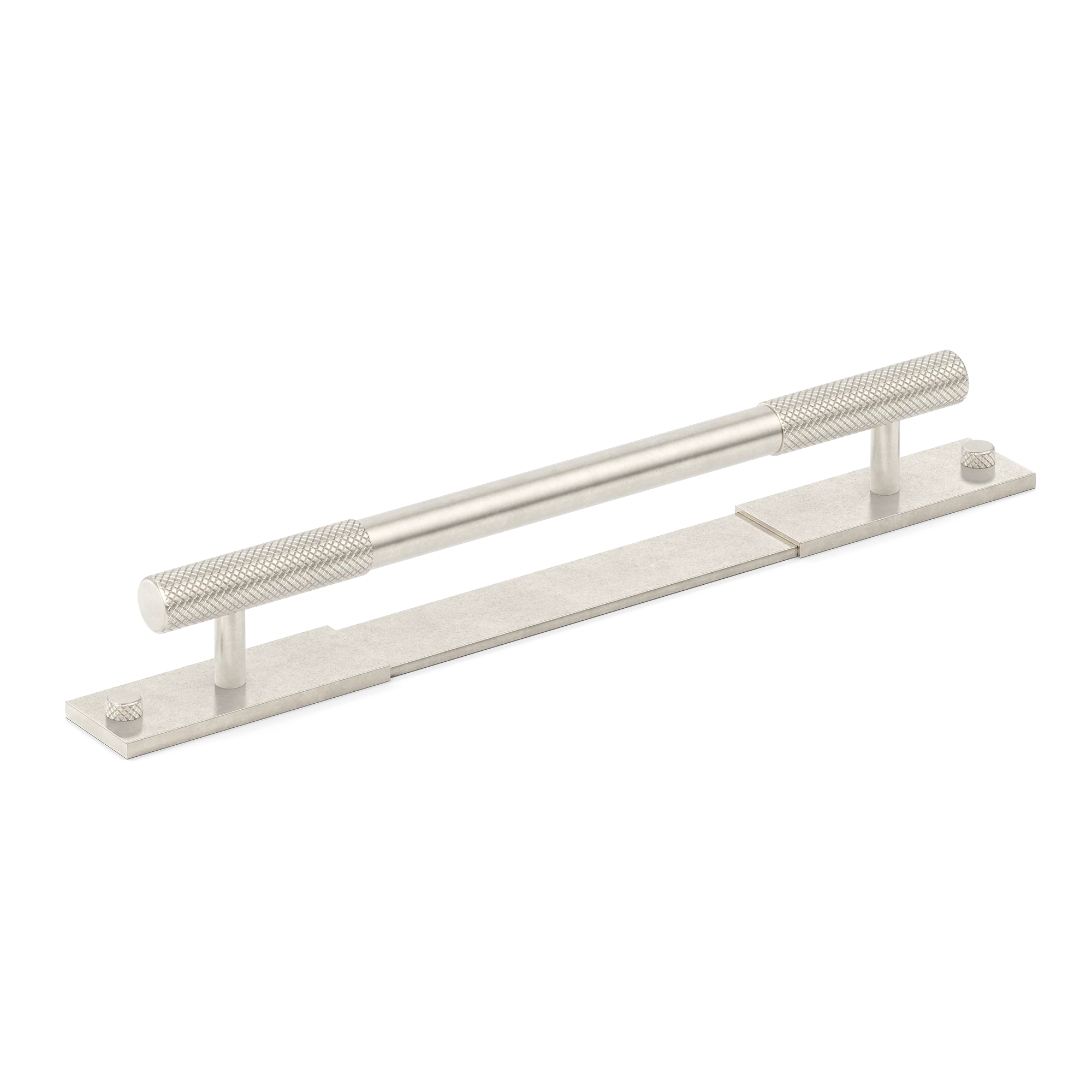 Armac Martin MIX Diamond Knurled Pull Handle With Backplate