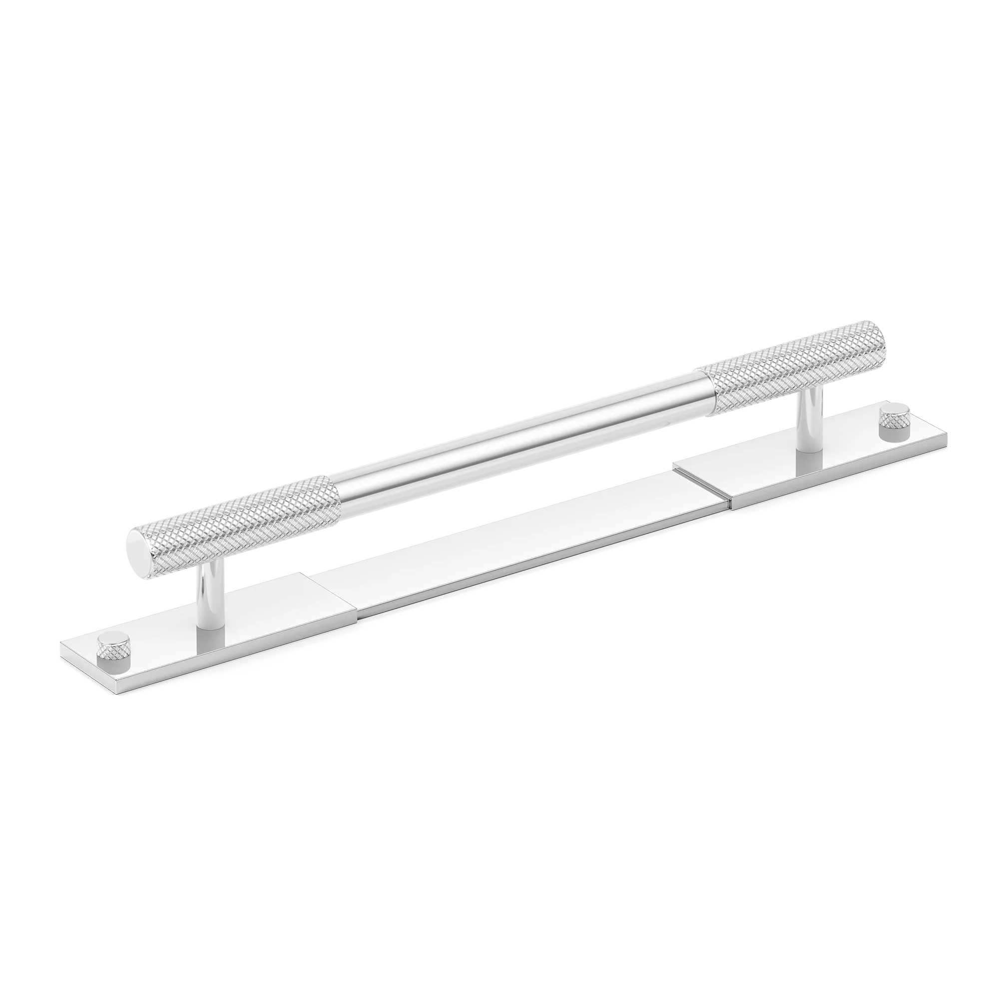 Armac Martin MIX Diamond Knurled Pull Handle With Backplate