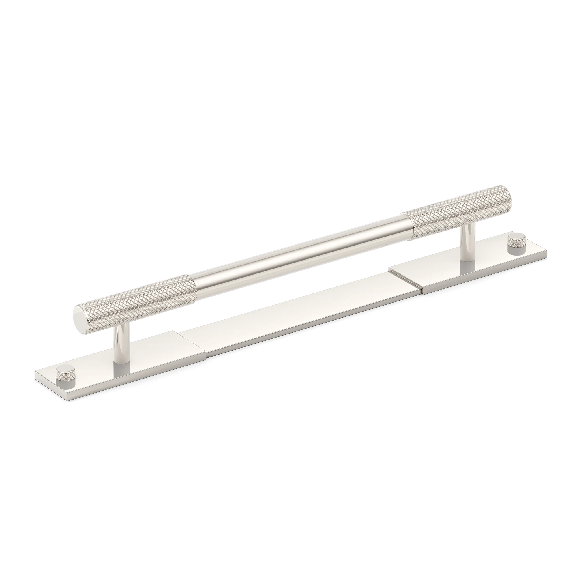 Armac Martin MIX Diamond Knurled Pull Handle With Backplate