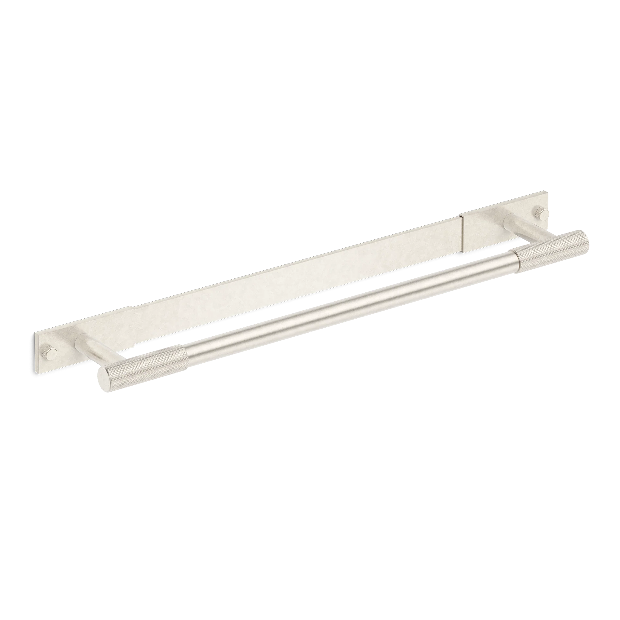 Armac Martin MIX Diamond Knurled Bath Towel Rail With Backplate