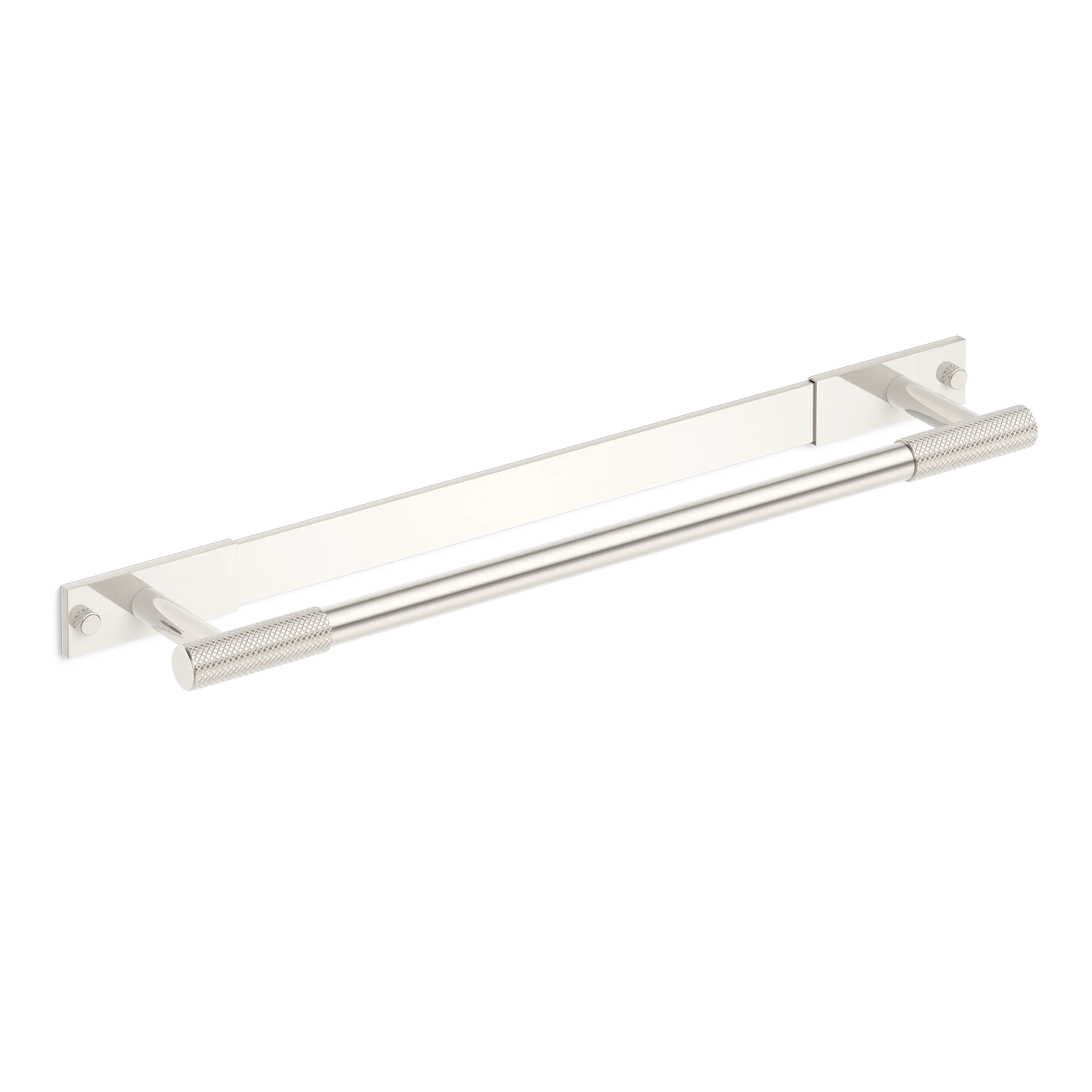 Armac Martin MIX Diamond Knurled Bath Towel Rail With Backplate