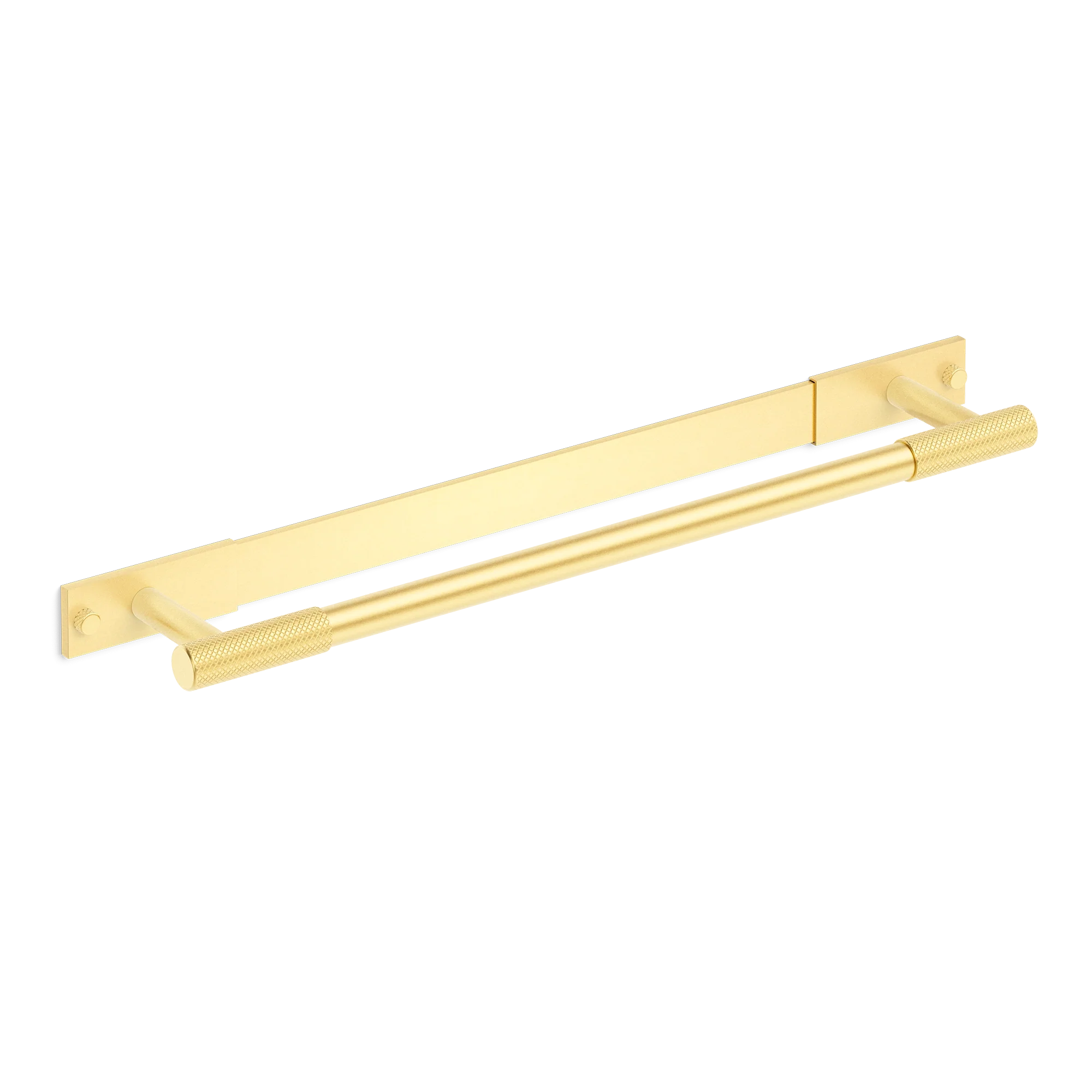 Armac Martin MIX Diamond Knurled Bath Towel Rail With Backplate