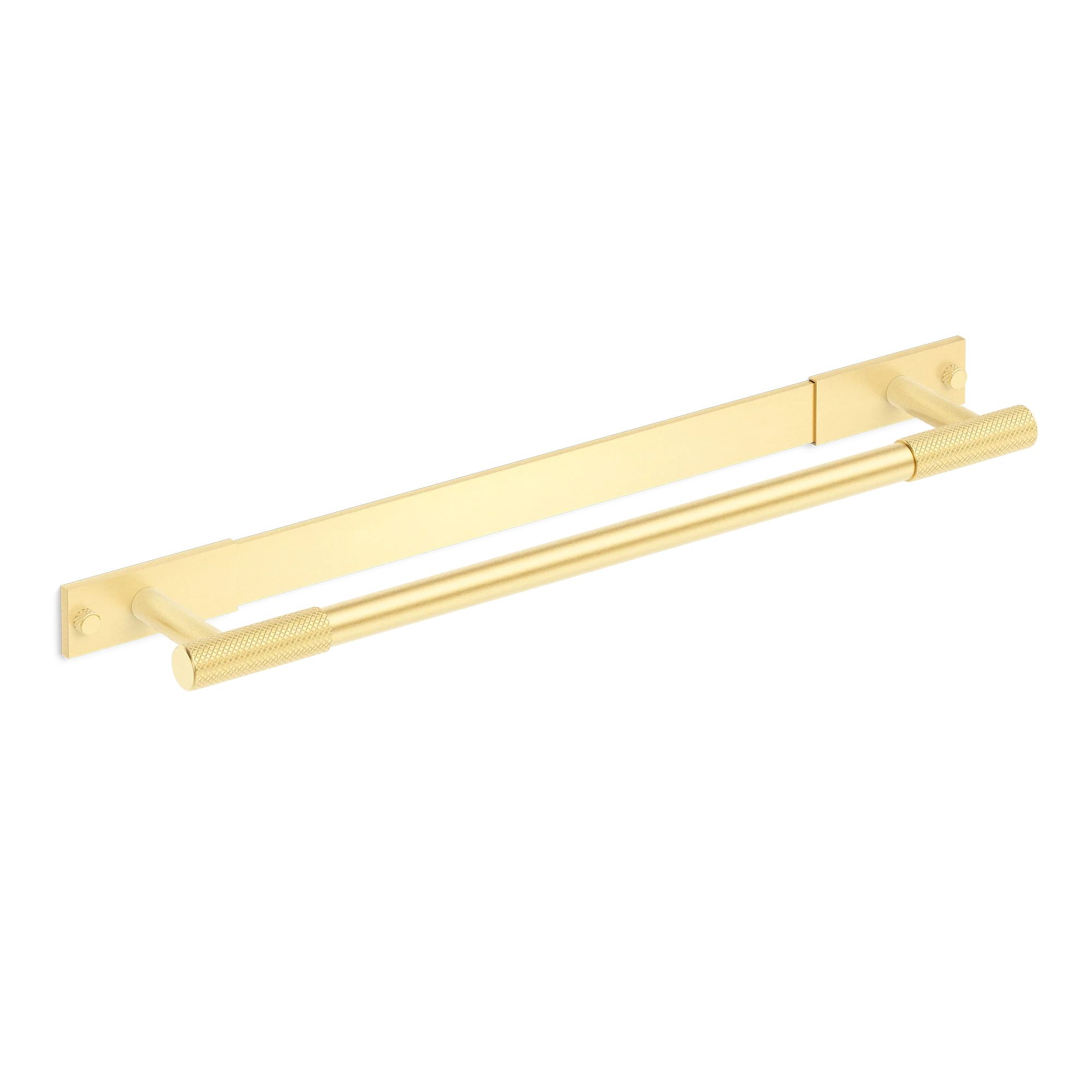 Armac Martin MIX Diamond Knurled Bath Towel Rail With Backplate
