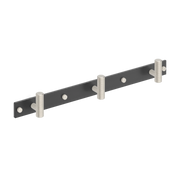 Armac Martin MIX Diamond Knurled Wall Hook Rack - Mixed Finish