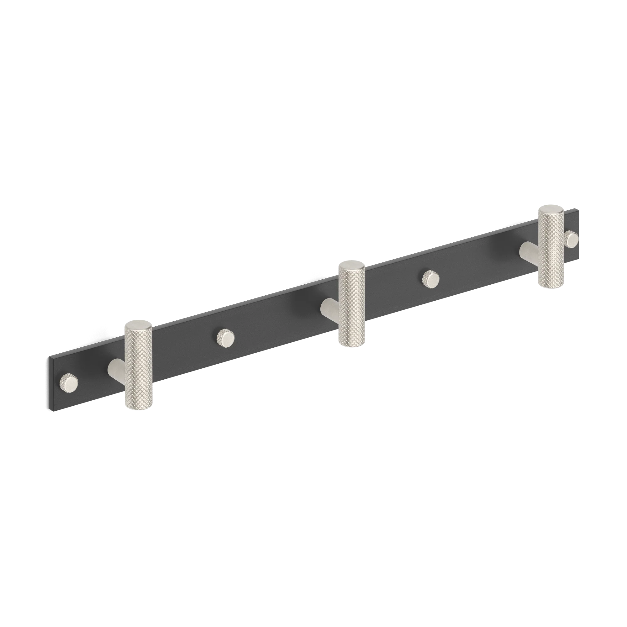 Armac Martin MIX Diamond Knurled Wall Hook Rack - Mixed Finish