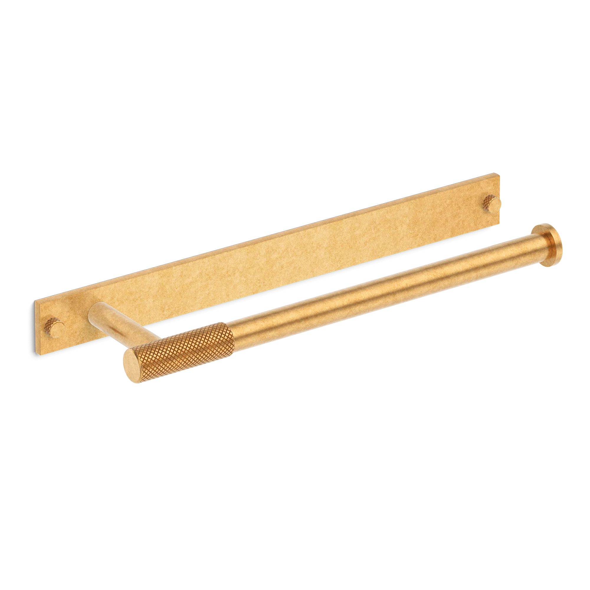 Armac Martin MIX Diamond Knurled Hand Towel Rail With Backplate