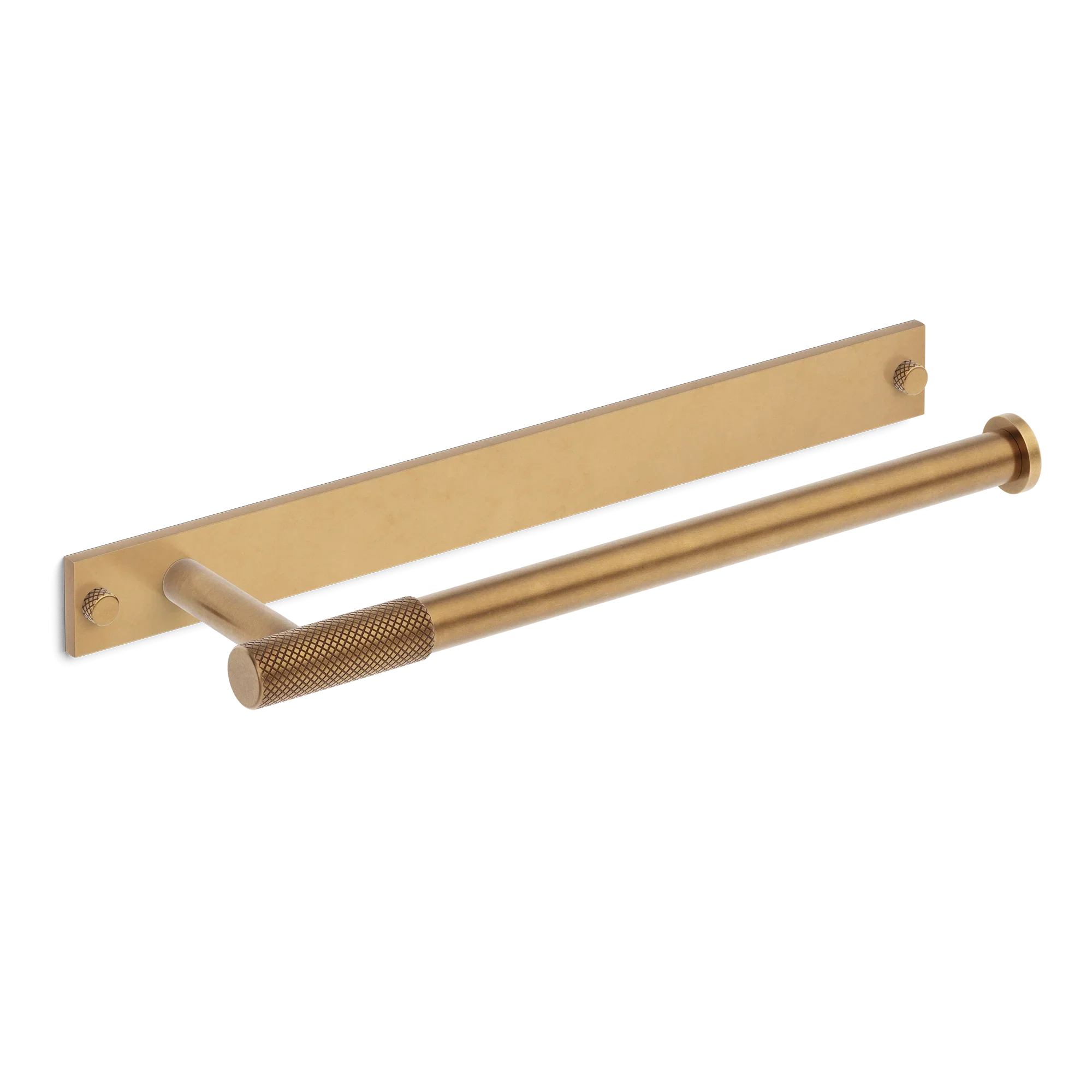 Armac Martin MIX Diamond Knurled Hand Towel Rail With Backplate