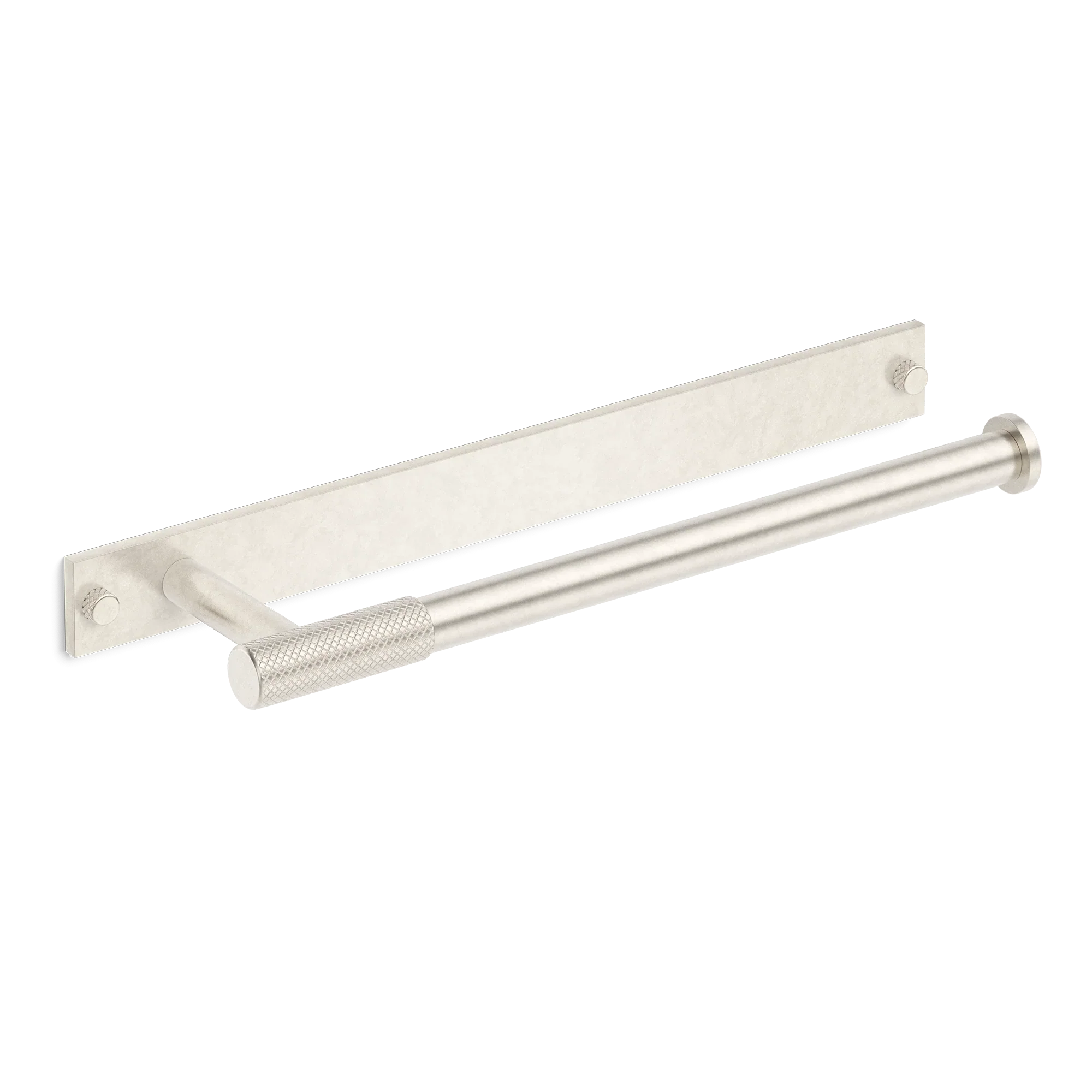 Armac Martin MIX Diamond Knurled Hand Towel Rail With Backplate
