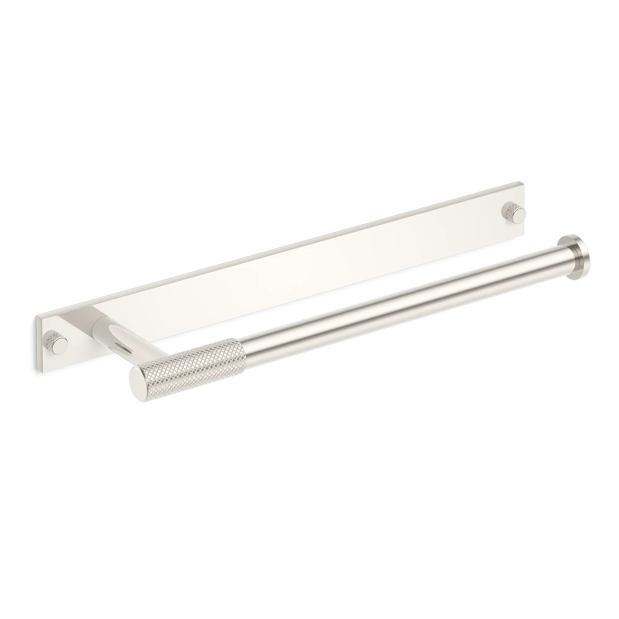 Armac Martin MIX Diamond Knurled Hand Towel Rail With Backplate