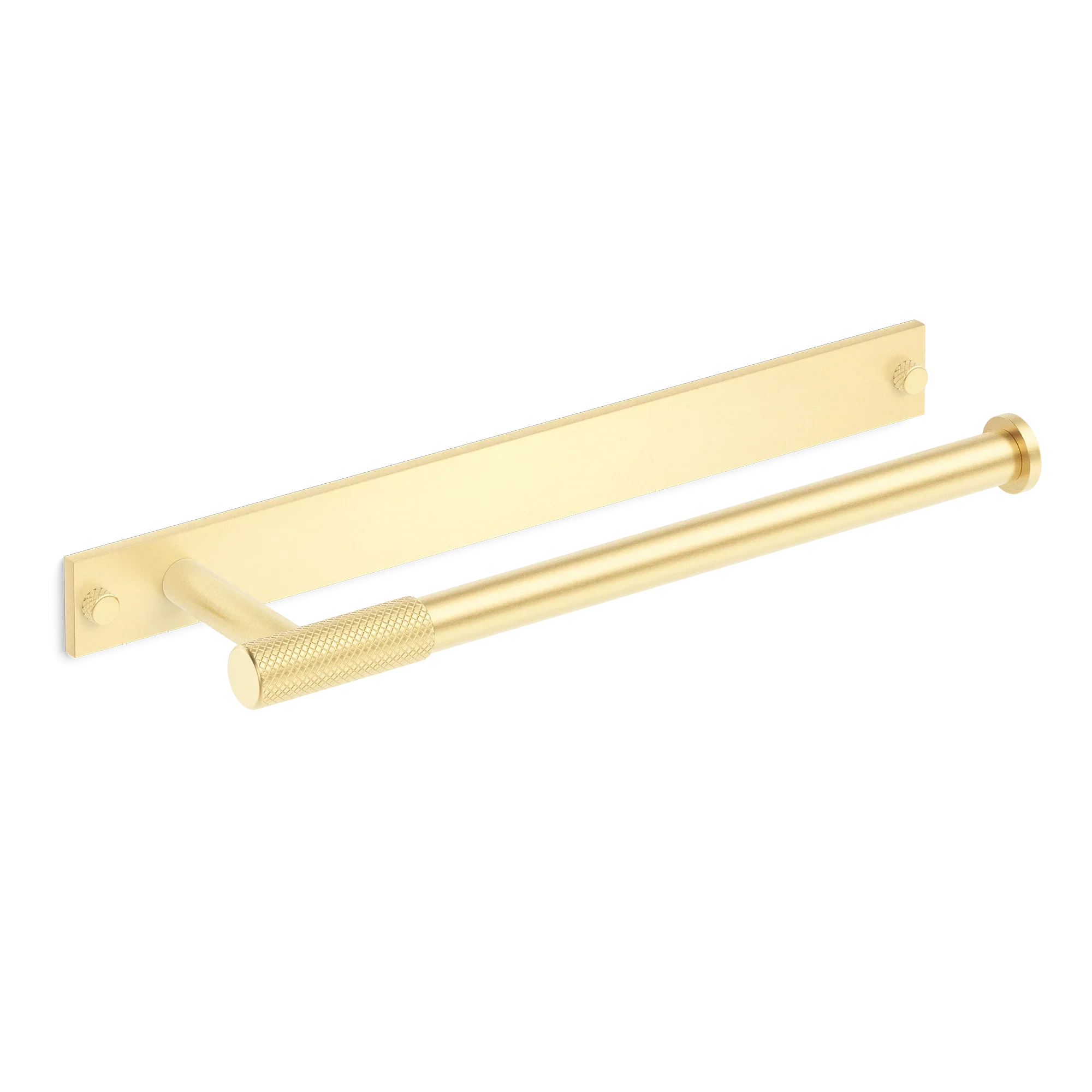 Armac Martin MIX Diamond Knurled Hand Towel Rail With Backplate