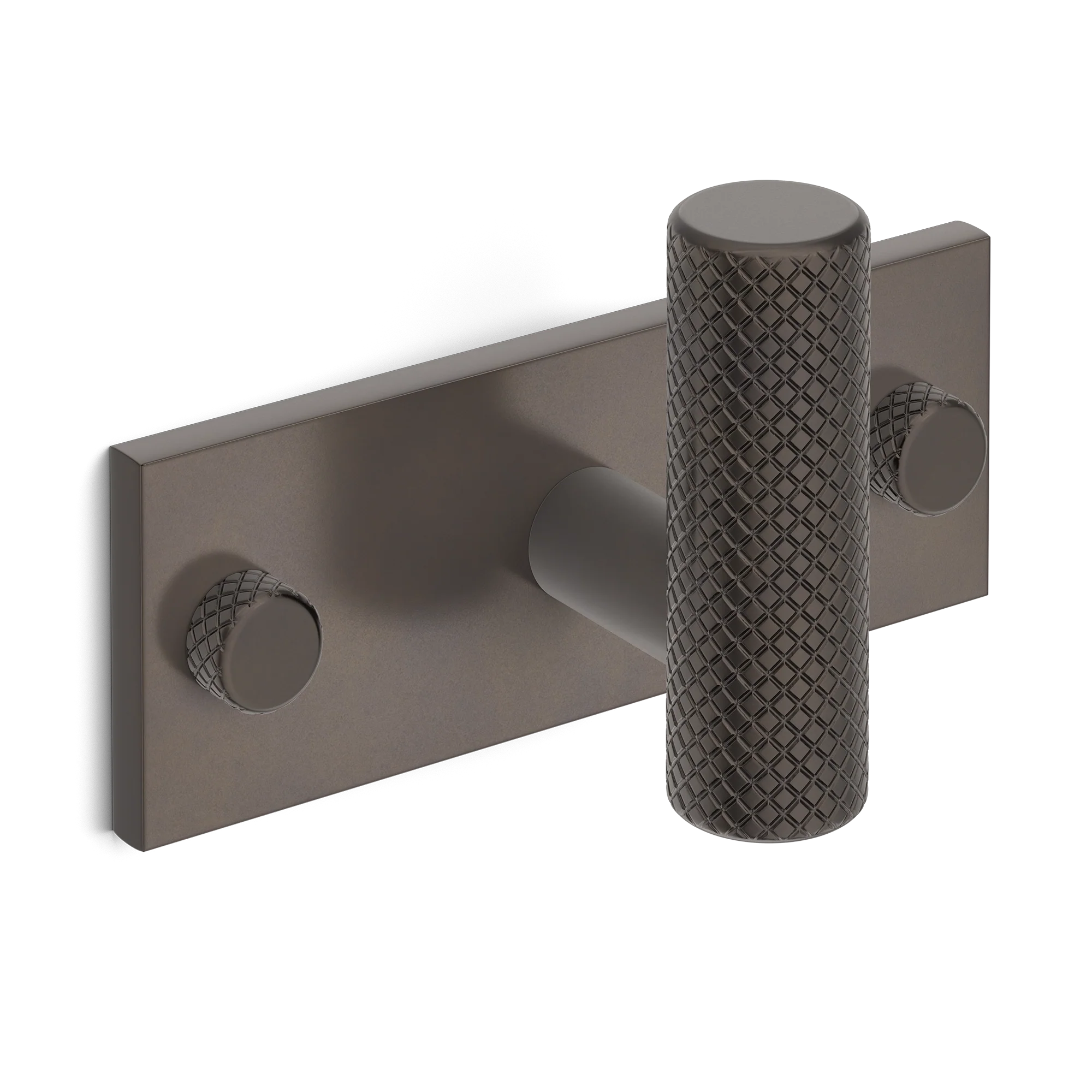 Armac Martin MIX Diamond Knurled Single Horizontal Wall Hook