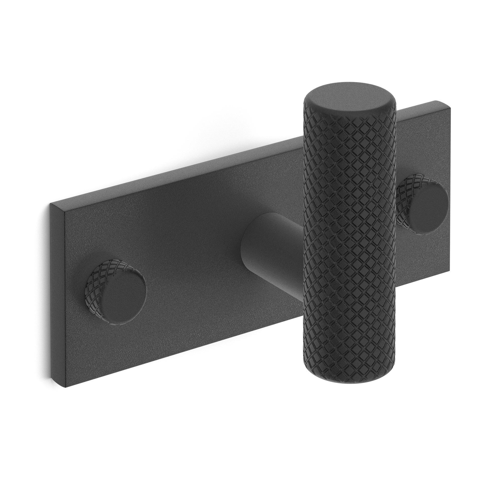 Armac Martin MIX Diamond Knurled Single Horizontal Wall Hook