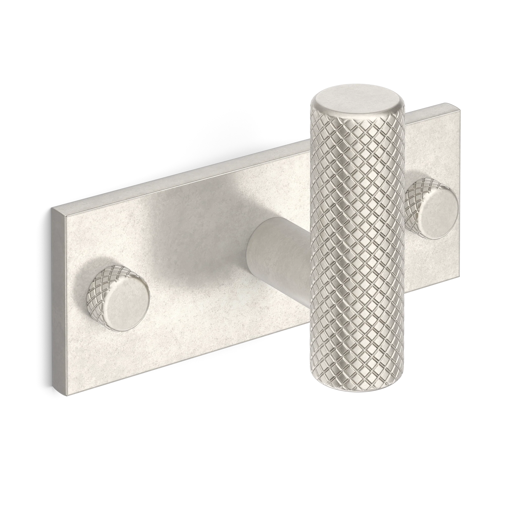 Armac Martin MIX Diamond Knurled Single Horizontal Wall Hook