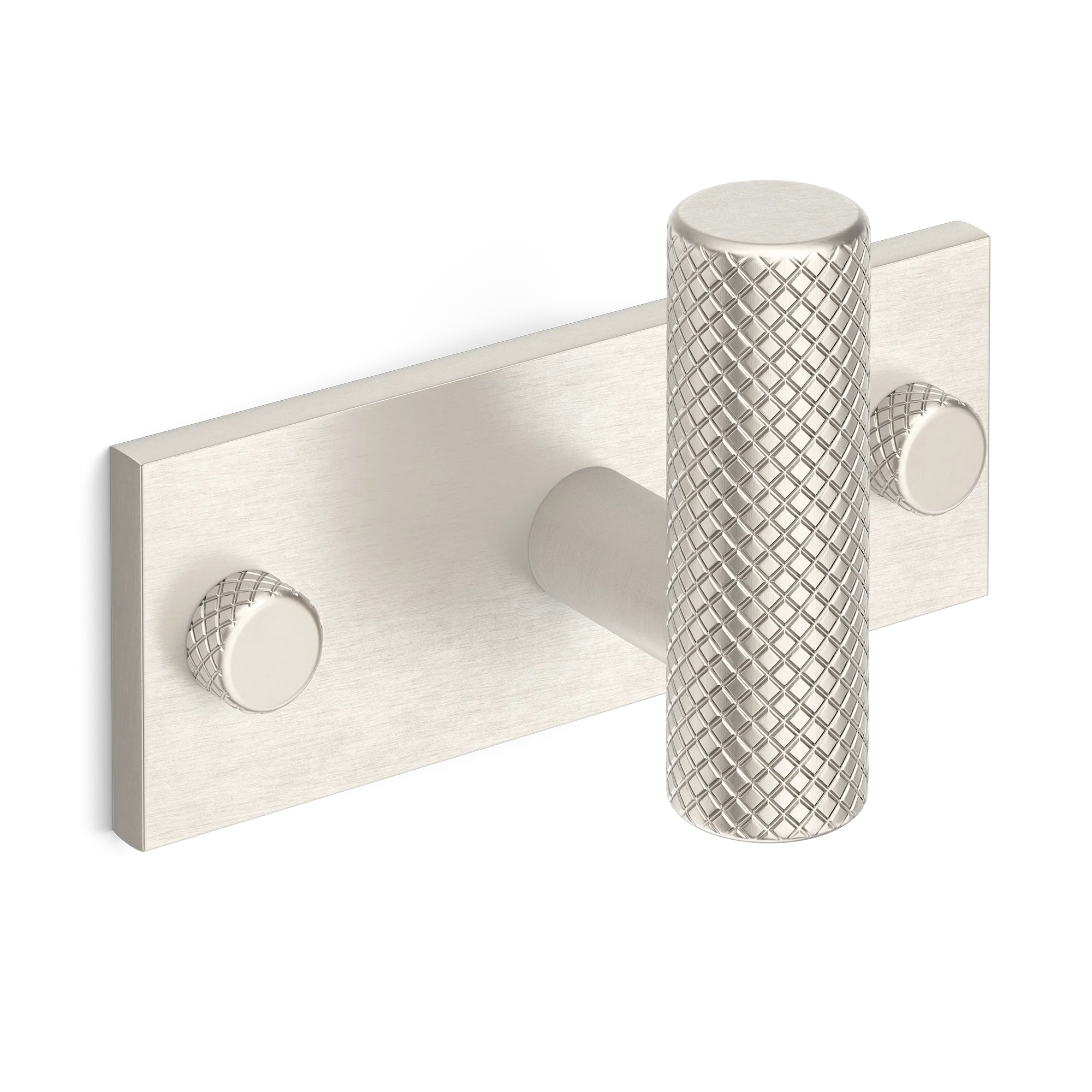 Armac Martin MIX Diamond Knurled Single Horizontal Wall Hook