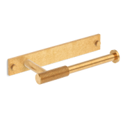 Armac Martin MIX Diamond Knurled Toilet Roll Holder With Backplate
